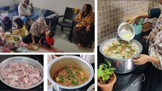 2.5 kg mutton dum biryani banayi mere in-laws ke liye || mothers day celebration 🎉