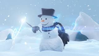 Christmas Snowman After Effects Template