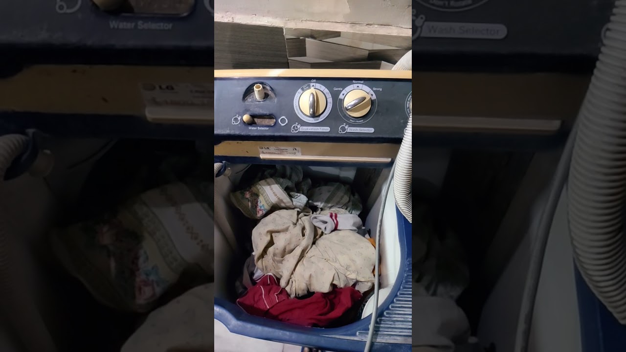 kipas again baling Baling new wasing machine 