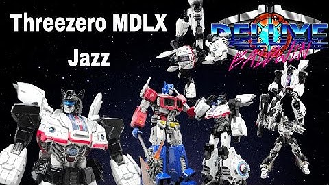 Best looking Jazz Ever? Threezero MDLX Autobot Jazz Review! Action Figure