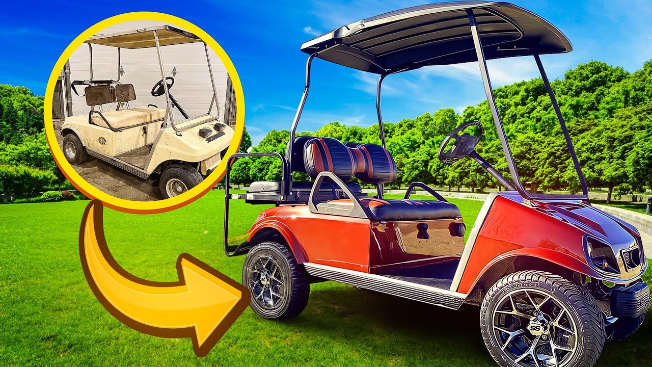 Ultimate Golf Cart Makeover YouTube