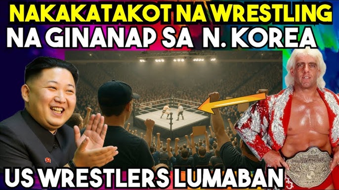 ANG NAKAKATAKOT na WRESTLING MATCH na GINANAP sa N. KOREA