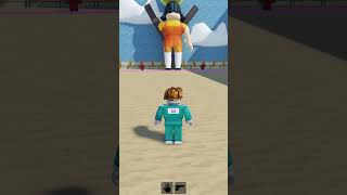 🔴🟢Red light green light squid game gameplay in roblox #roblox #shorts #gaming #youtube