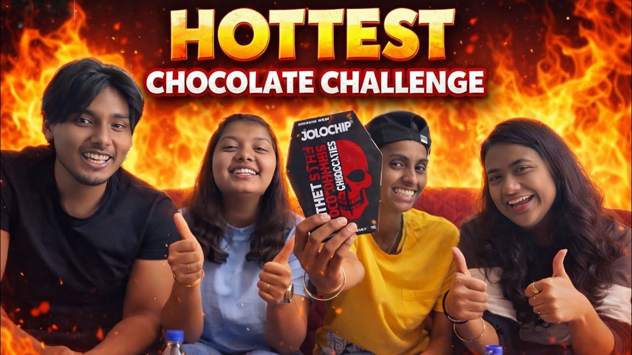 World’s Hottest Chocolate Challenge🔥🤯 