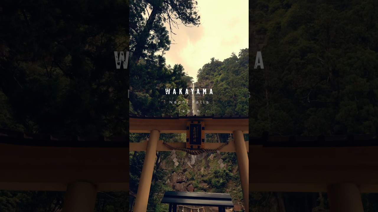 Nachi Falls - A temple located in Wakayama which is famous for its 