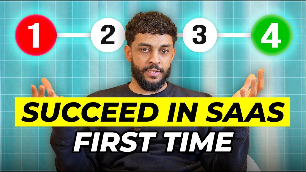 The SECRET To Succeeding In Your FIRST SaaS (4 Steps) - YouTube