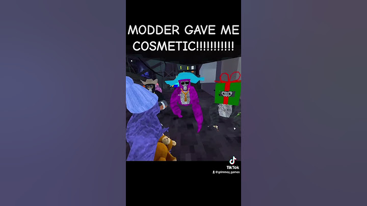 MODDER GIVES WHOLE SERVER FREE COSMETIC!! #gorillatag #modder #cosmetics #👍