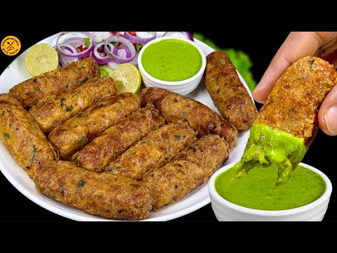 Chicken Tikka Kabab Recipe | Crispy & Juicy Chicken Potato Kabab | Easy Freezer Kabab Recipe
