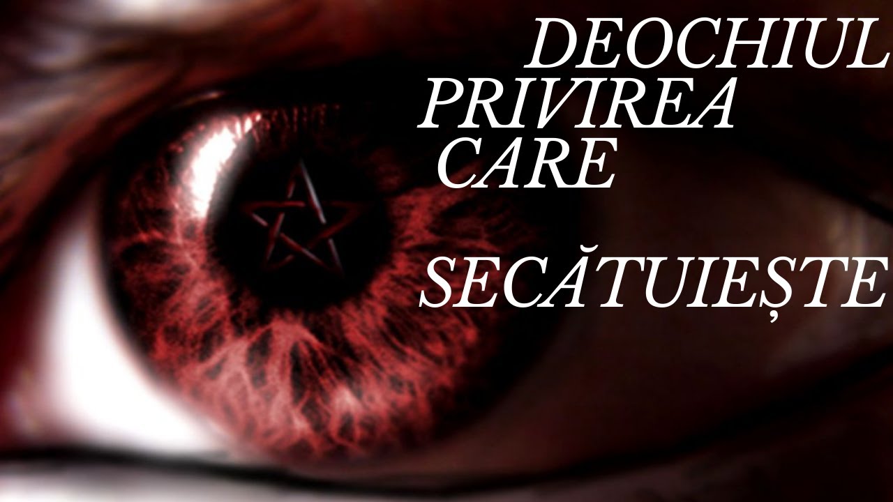 DEOCHIUL DESCANTEC SAU PRIVIREA CARE SECATUIESTE [ TEORII INCREDIBILE ...