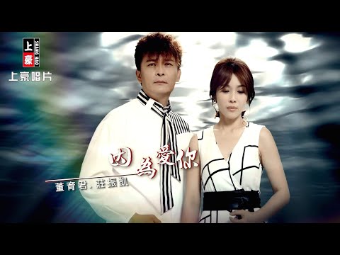 【MV首播】董育君vs莊振凱-因為愛你 (官方完整版MV) HD 【三立八點檔 『炮仔聲』片頭曲】