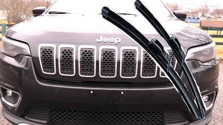 Windshield wipers for 2014 jeep grand cherokee