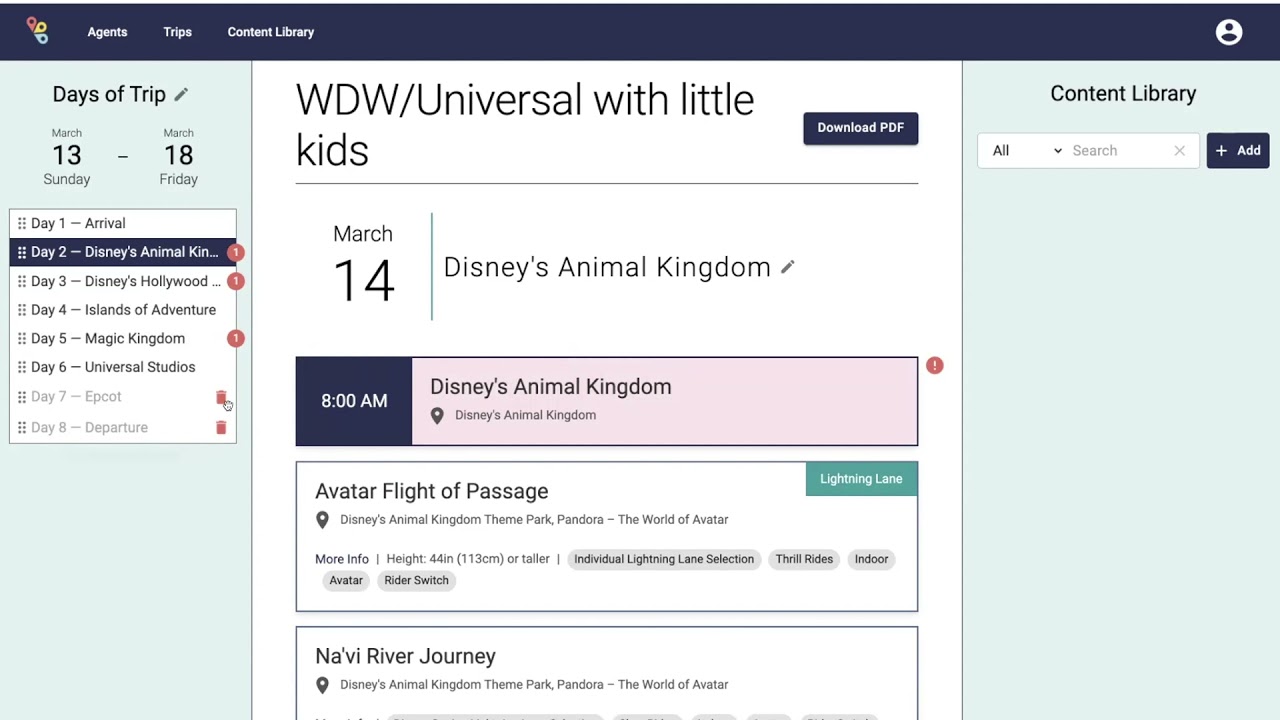 Save Time When Creating Disney World and Universal Orlando Itineraries
