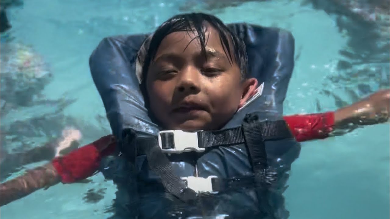 Birthday celebration at Morgan Hill Aquatic Center