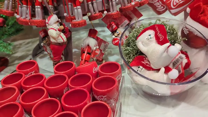 Christmas Gift Ideas at the Disney Springs Coca-Cola Store! #cocacola #disney #christmas #fyp