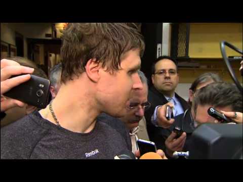 Ilya Bryzgalov pissed at the media 4/11/13