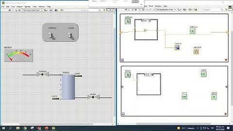 Practica #6 - Introducción a LabVIEW: “Llenado De Un Tanque”.
