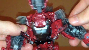 Robot To Dinosaur: Transformers: The Last Knight Voyager Class Scorn