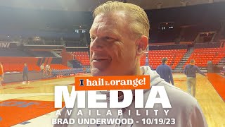 Illini MBB | Brad Underwood Media Availability 10/19/23