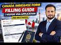 Canada IMM5645E Form Filling Guide 2026 | Family Information Form Step-by-Step (No Mistakes)