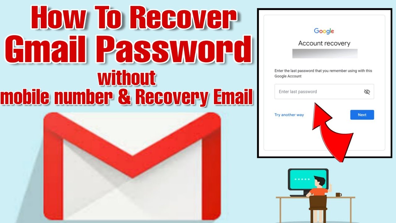 Password recovery gmail