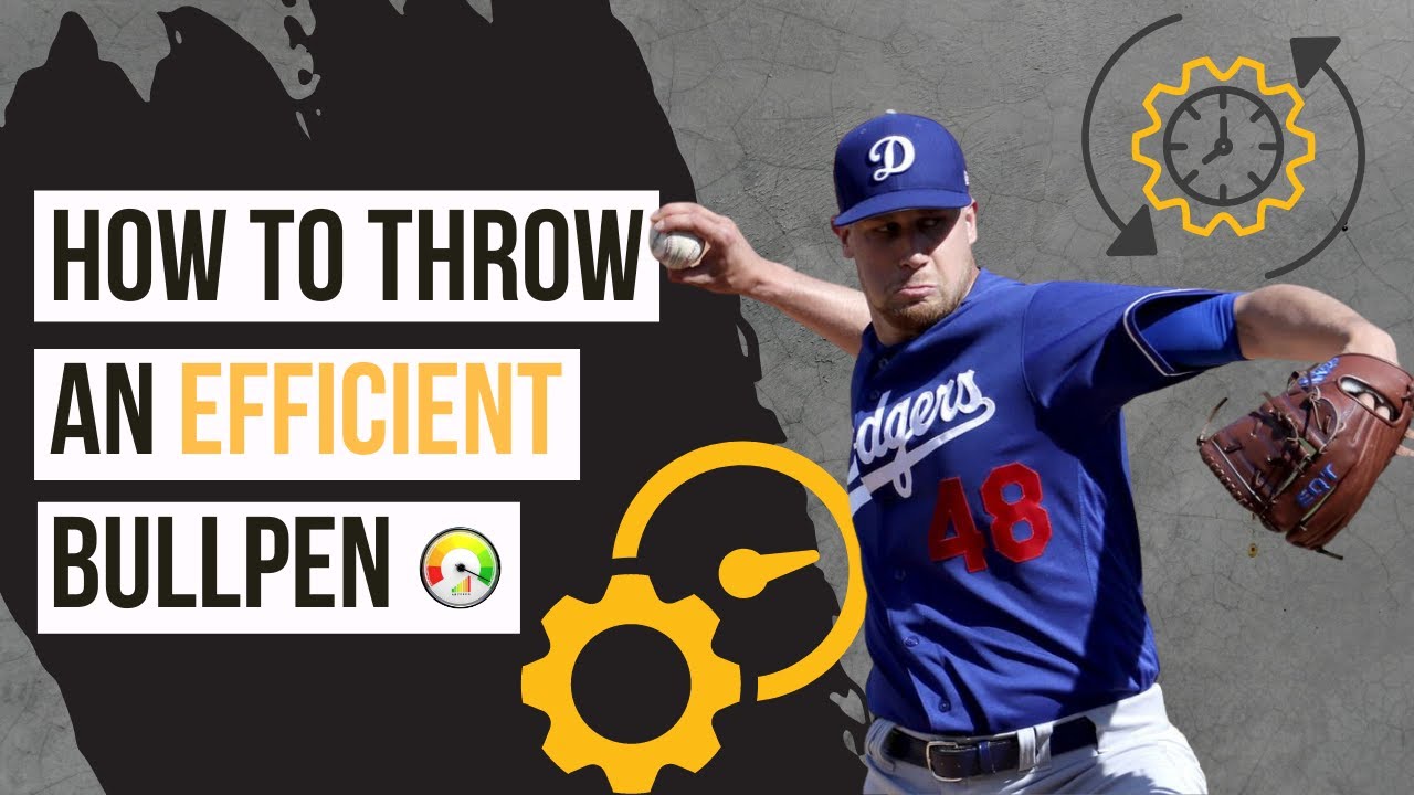 How To Throw An Efficient Bullpen Advanced Pitching Concepts YouTube