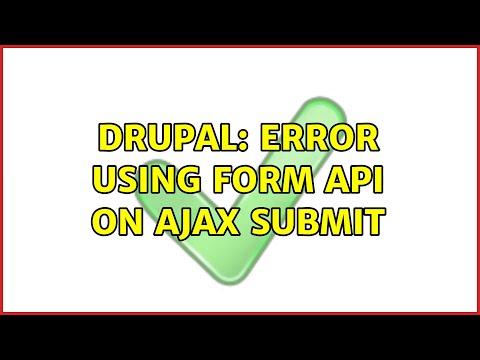 Drupal: Error using