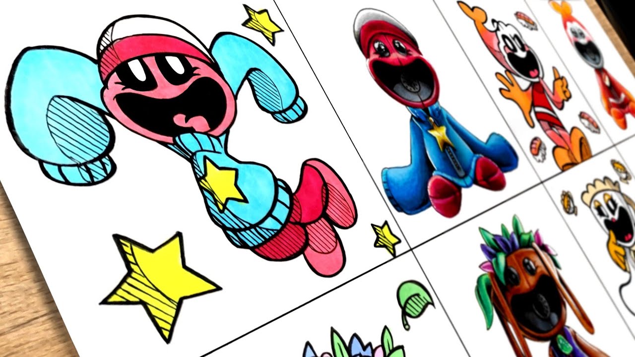 Drawing Dandy's World In Smiling Critter Style ( Dandy's World X