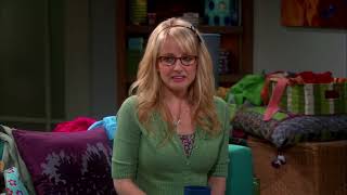 The Big Bang Theory - Bernadette Dries Off With Howards Moms Underwear
