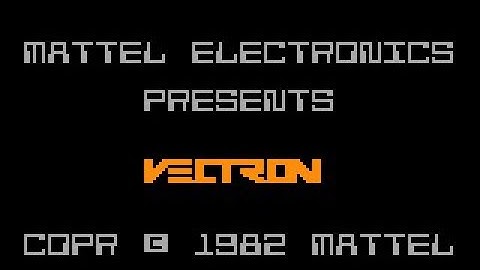 Vectron - Intellivision - Velociraptor Gaming