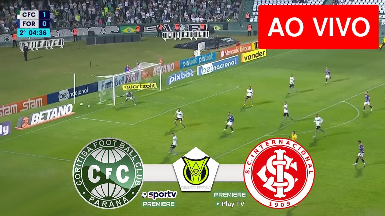 Internacional x Coritiba ao vivo: onde assistir ao jogo do Brasileirão  online