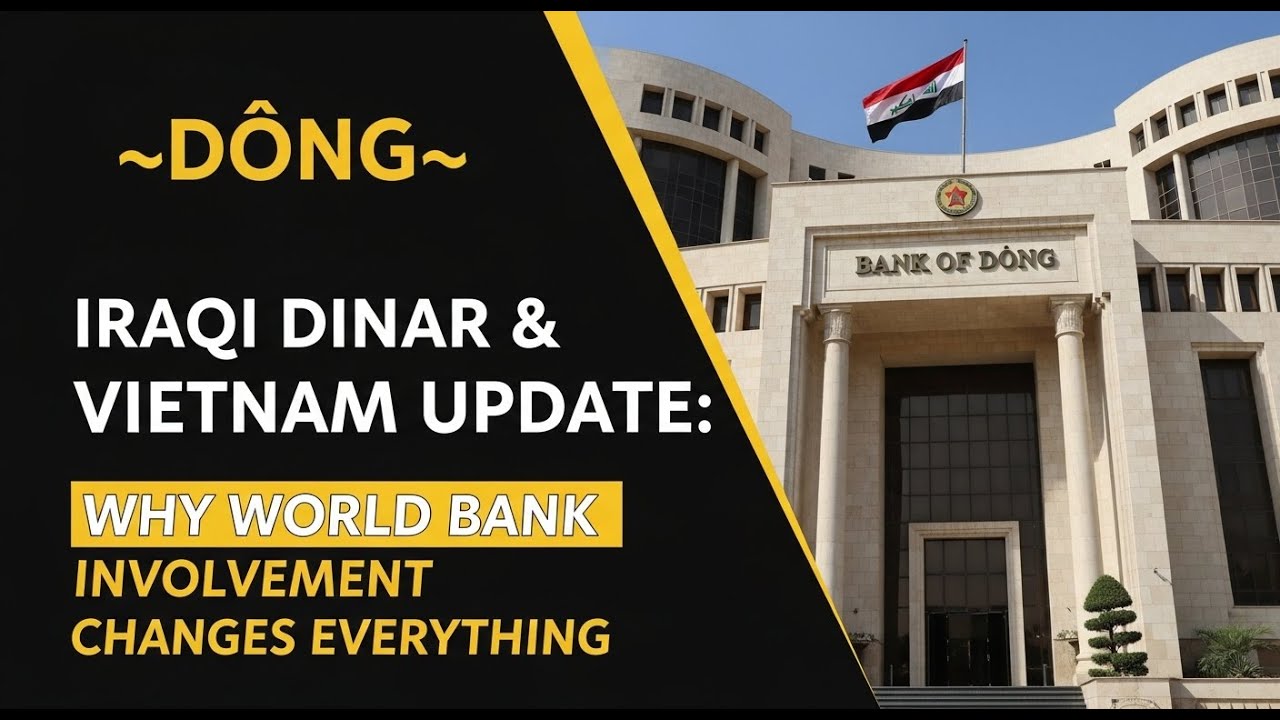 Iraqi Dinar 💰 Dong💱 Iraqi Dinar & Vietnam Dong Update: Why World Bank Involvement Changes Everything
