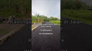 Dijual Kavlingan mulai 2 are di Jalan Sinta, Gianyar