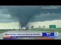 Tornado tears through nebraska causing severe damage to homes