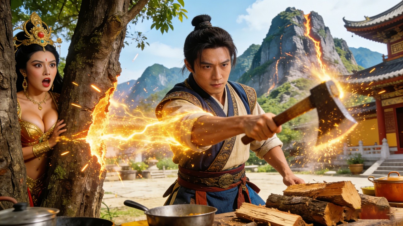 Kurir miskin tiduri Kaisar Wanita yang kepanasan! Kabur jadi kuli sapu di Sekte!