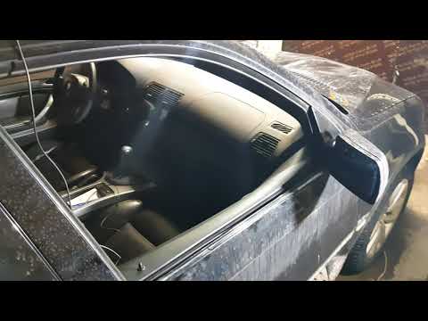 Вскрытие передней двери BMW X5 E53
