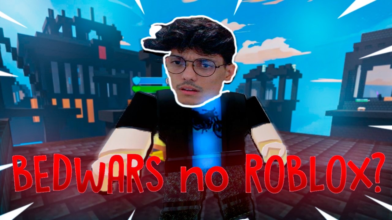 TOP 1 do MUSHMC jogando BEDWARS no ROBLOX