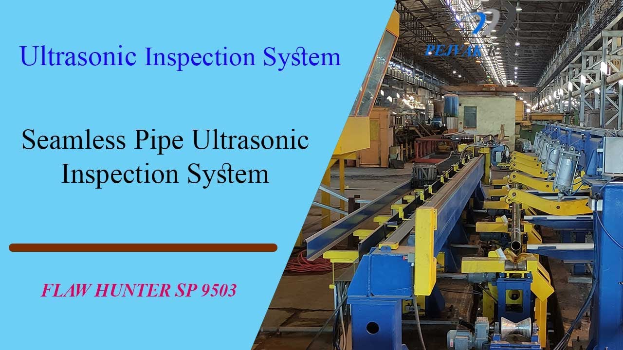 Pipe Inspection System | FLAW HUNTER SLP 9503 – Ultrasonic Testing for ...