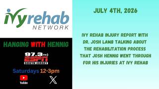 Understanding Rehab for Neck and Shoulder Injuries: Ivy Rehab Injury Report (7-4-26)