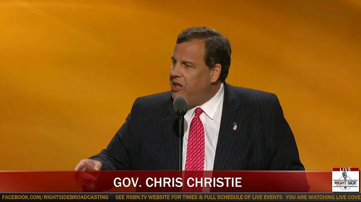 'LOCK HER UP!' RNC Crowd ERUPTS as Chris Christie ...