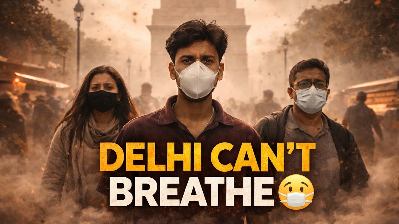 Delhi in trouble 😵‍💫 | High AQI level | 