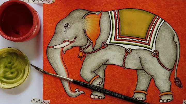 How to paint a Mural / Kerala Mural Painting Tutorial / Don't MISS This Beginners ART