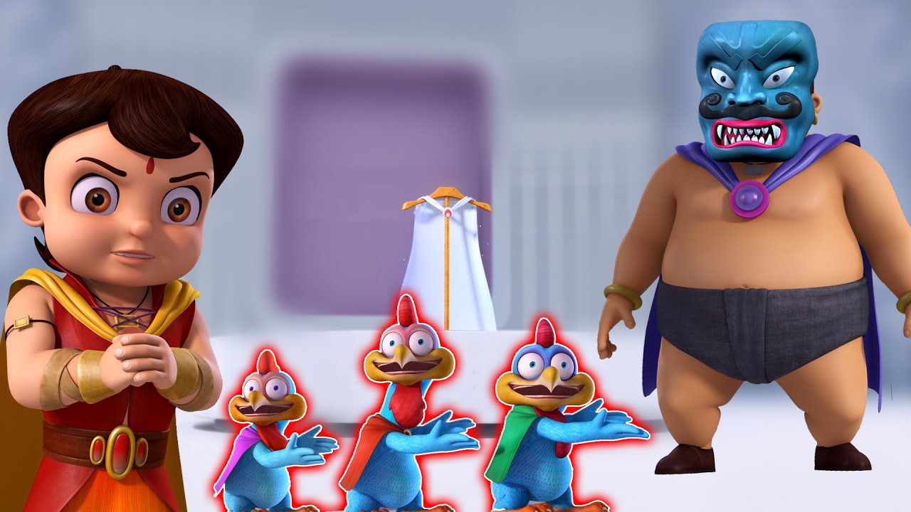 Super Bheem - Kalia Bana Spooky Monster | Adventure Videos for Kids in Hindi | Cartoons for Kids