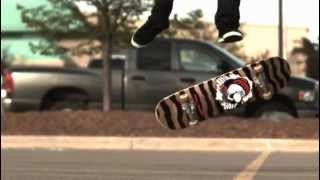 Skateboard Flat Ground Tricks 1000 Fps Slow Motion