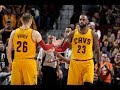 LeBron James to Kyle Korver (Regular Season and Playoffs 2016-17)