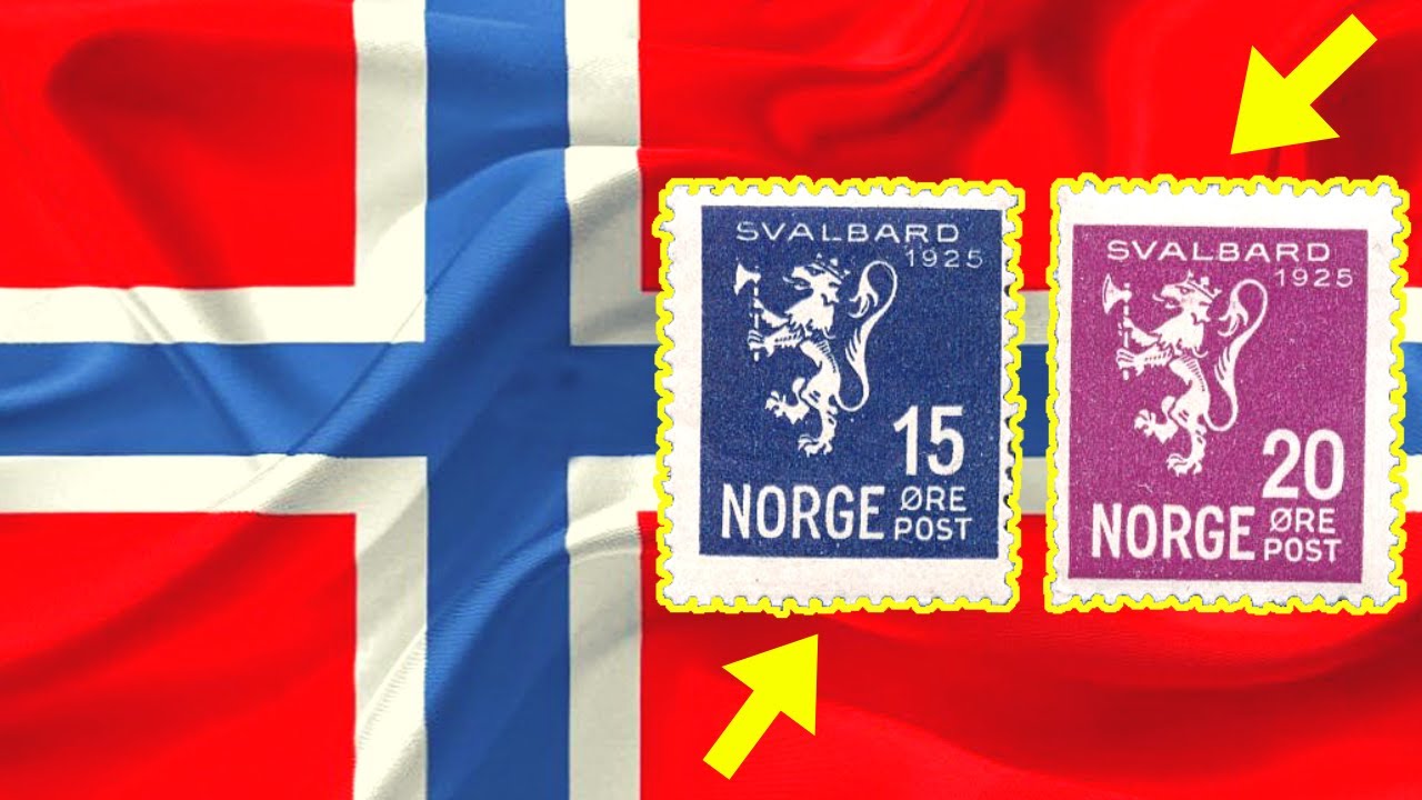 MOST VALUABLE RARE NORWAY STAMPS of values - philately - YouTube