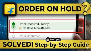 Flipkart Your Order is put on hold | Problem solved in 1 minute
