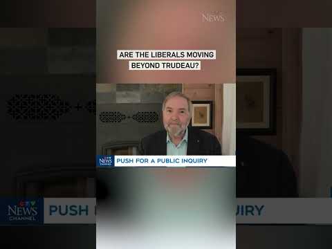 Mulcair: Are the Liberals moving beyond Justin Trudeau? #shorts