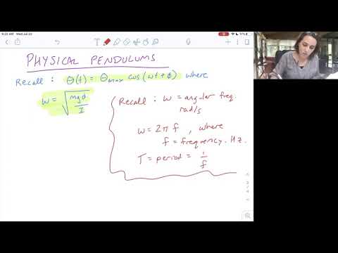 15B.2: Calculating Period of Physical Pendulums