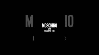 Moschino Logo Fall Winter 2023 collection. #moschino #logo #fw23 #moschinologo #shorts
