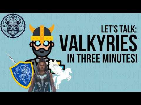 Valkyries Unveiled: Norse Mythology's Fierce Warrior Maidens - In Just 3min!